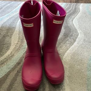 Hunter Mid Rain Boots - Sz 11